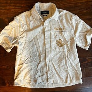 Abercrombie & Fitch Cropped khaki Pacifico Shirt